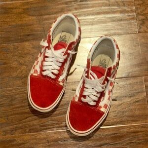 red checkered vans